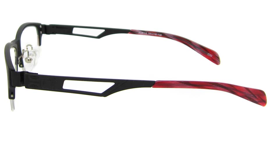 Black Blend oval Glasses  TD-JC8115-C2