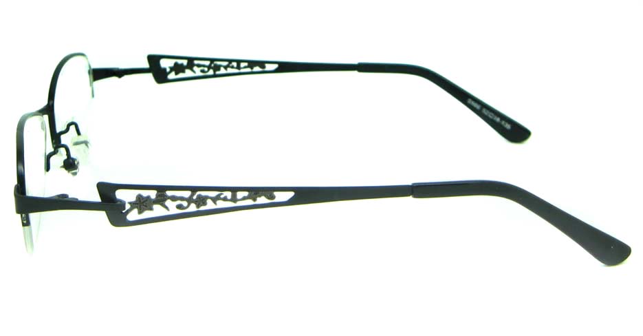 Black  metal oval glasses frame  HL-S986-H