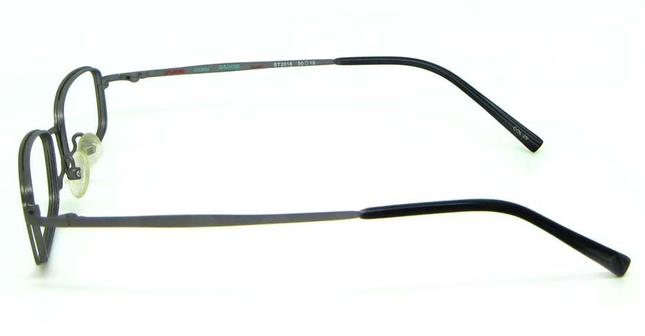 black metal rectangular glasses frame  HL-ST2016