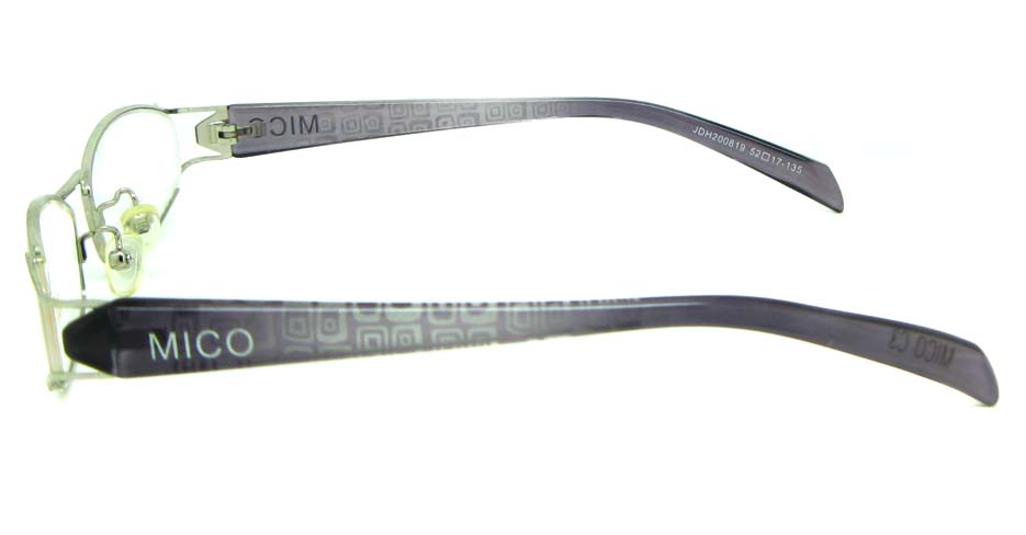 silver blend cat eye glasses frame JS-JDH200819-c4
