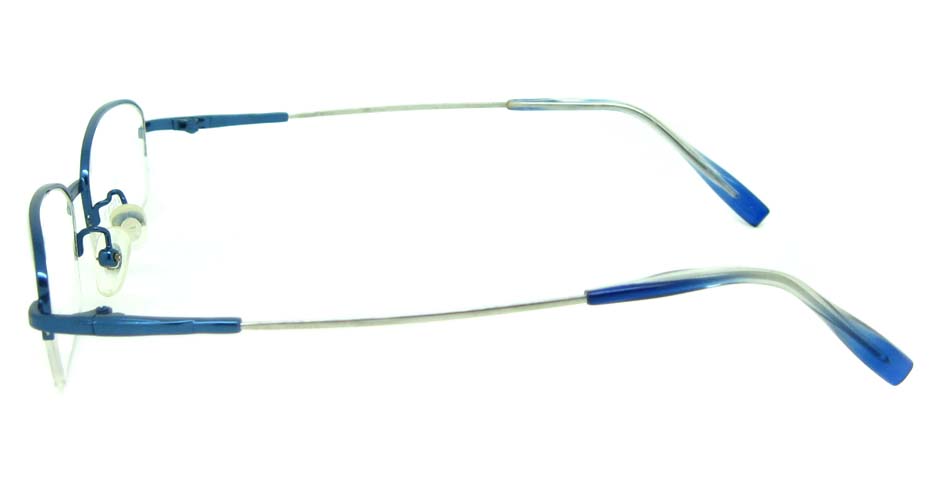 blue metal oval glasses frame  JS-YKG312