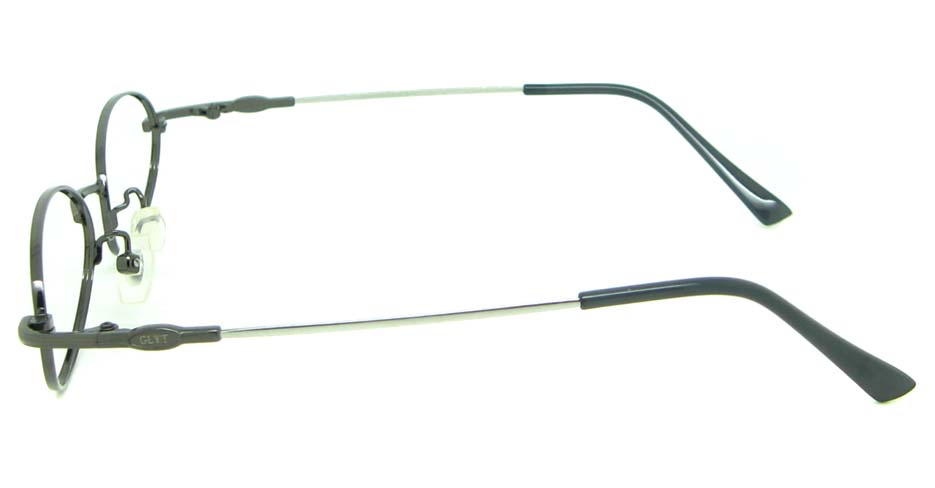 grey metal rectangular glasses frame    JS-LJS9927-Q