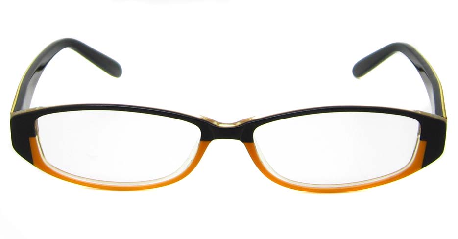 Khaki acetate rectangular glasses frame  HL-A4006