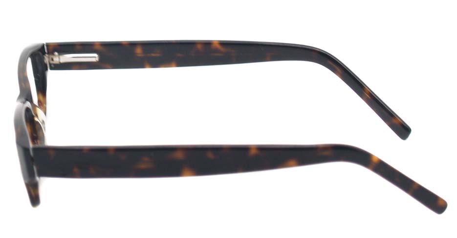 Tortoise acetate rectangular glasses frame  HL-Top