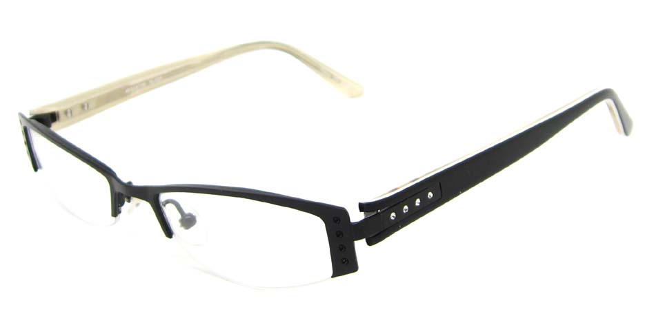 black  cat eye blend  glasses frame HL-797302