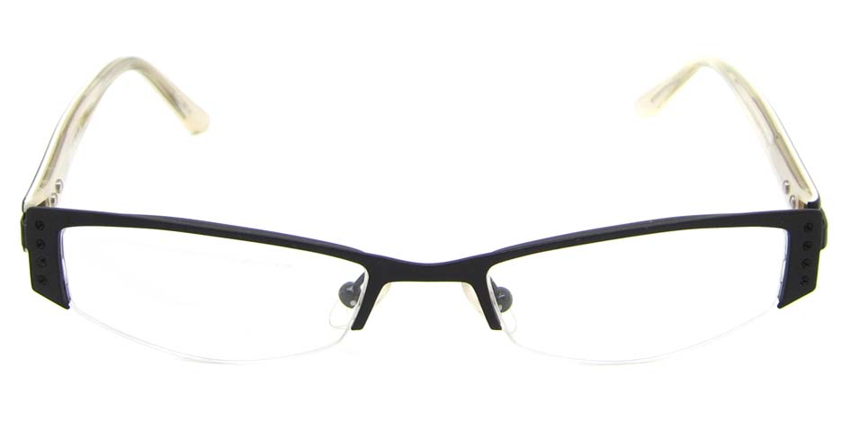 black  cat eye blend  glasses frame HL-797302