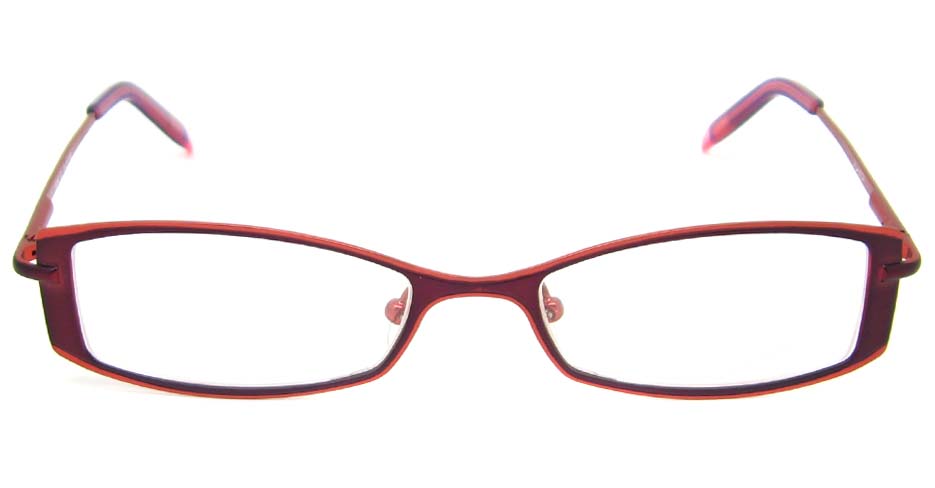 wine cat eye metal glasses frame   HL-V055-C1