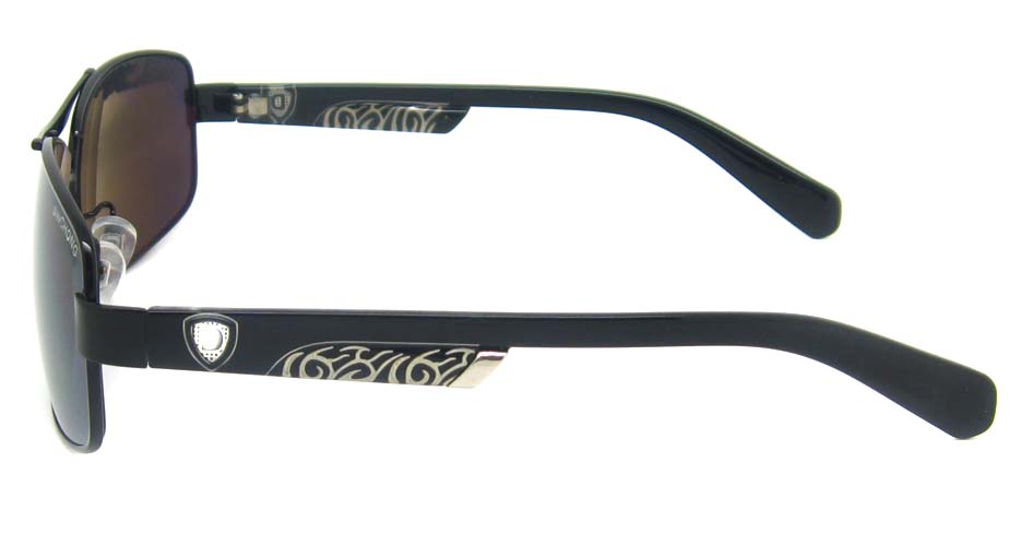 black blend rectangular glasses frame YW-DH801-HS
