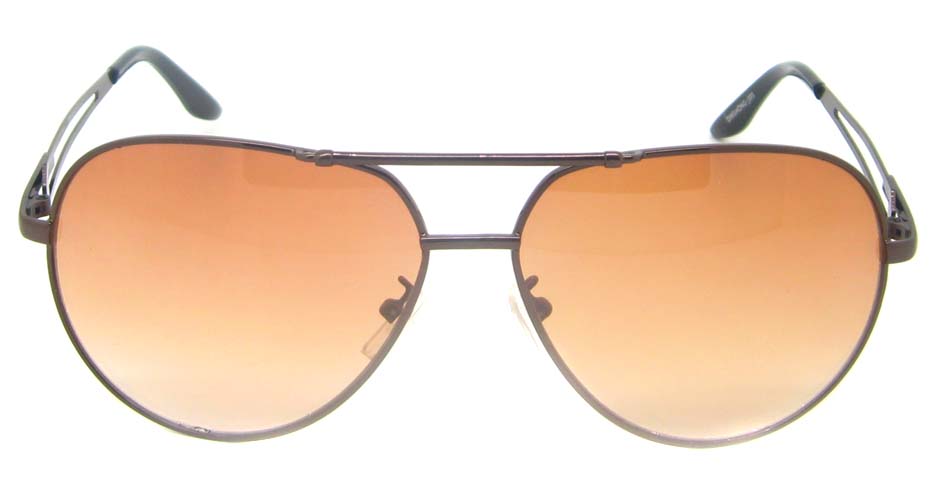 brown metal aviator    glasses frame YW-DH825-ZS