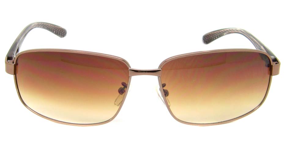 brown blend rectangular  glasses frame  YW-DH8814-ZS