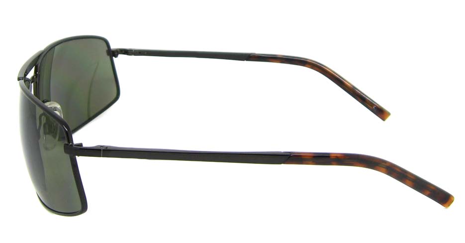 Black Oval metal glasses frame XL-HP585010-HS