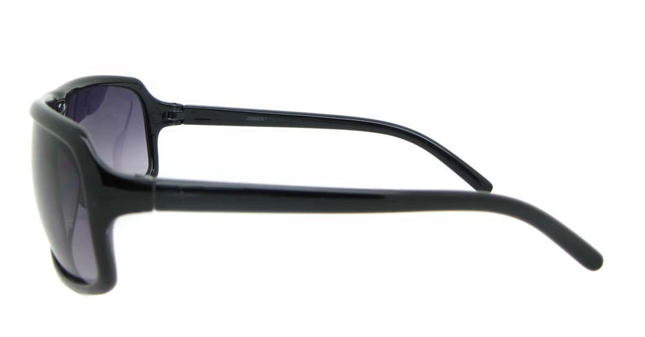 Black Plastic Oval Leisure sunglasses  XL070