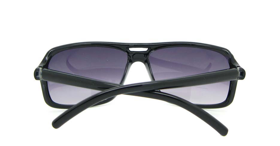 Black Plastic Oval Leisure sunglasses  XL070