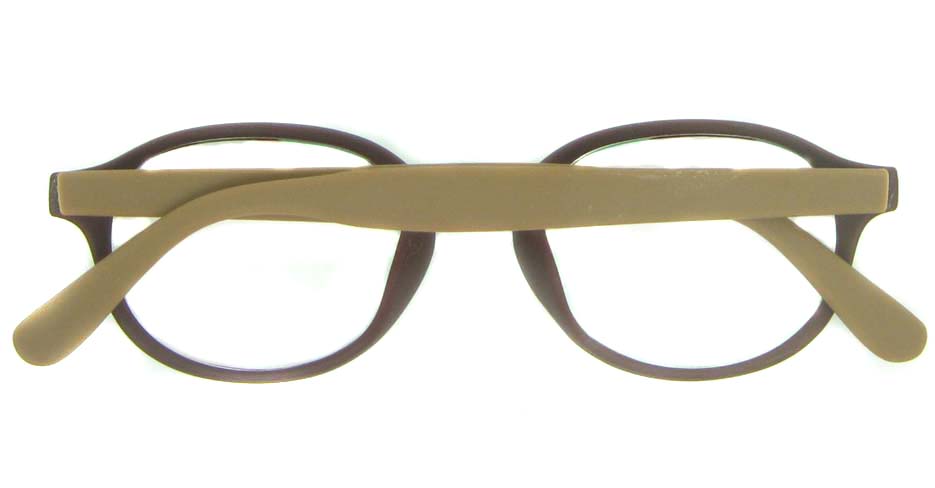 brown TR  round   glasses frame YL-KLD-8068-C5