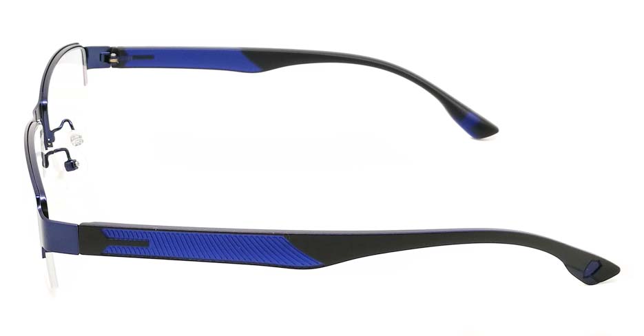 Blue blend Rectangular glasses frame JX-3067-C5