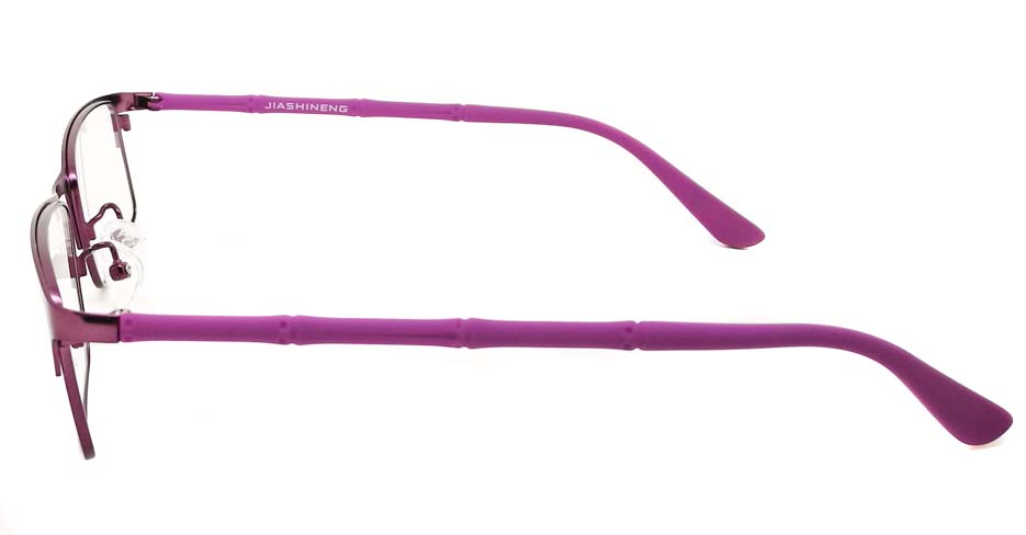 Purple Rectangular Blend glasss frame P8026-c8