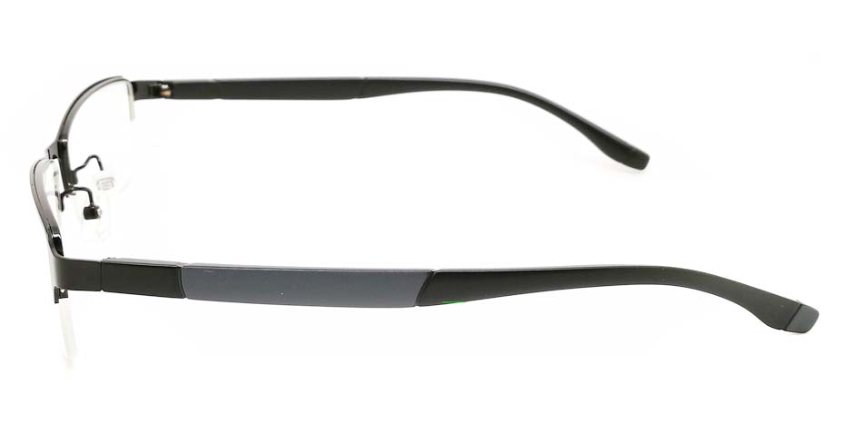 Black blend Rectangular glasses frame JX-3038-C4