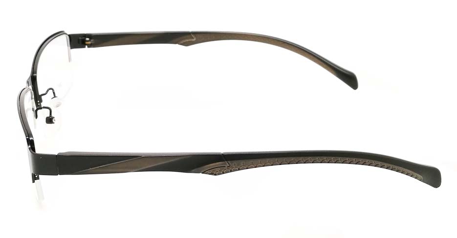 Black blend Rectangular glasses frame JX-3063-C4