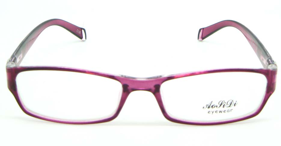 red tr90 rectangular glasses frame JNY-ASD2155-C135