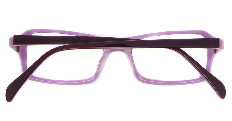 purple Acetate Rectangular glasses frame WKY-BL6158-C142