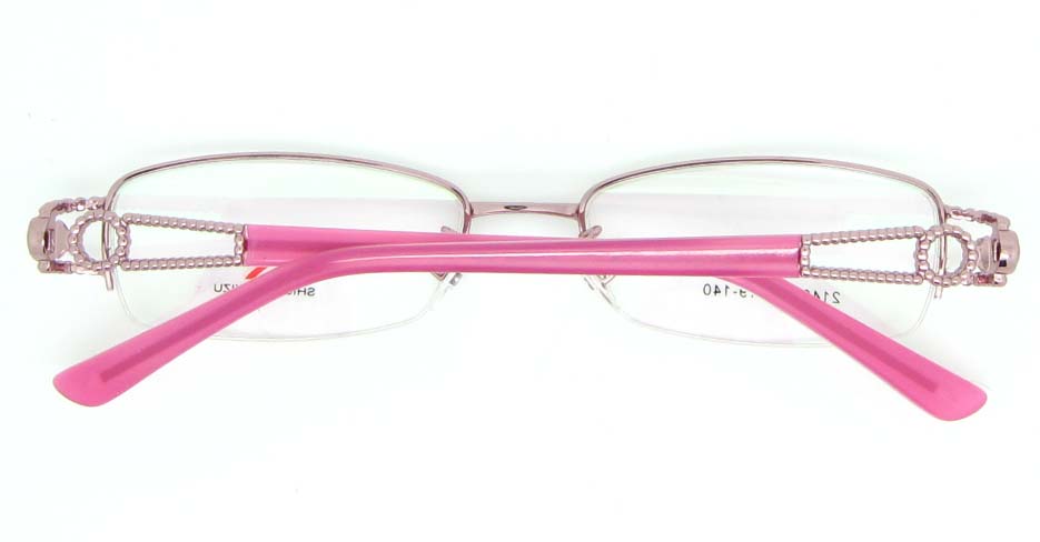 pink blend rectangular glasses frame JNY-SSYZ2146-F