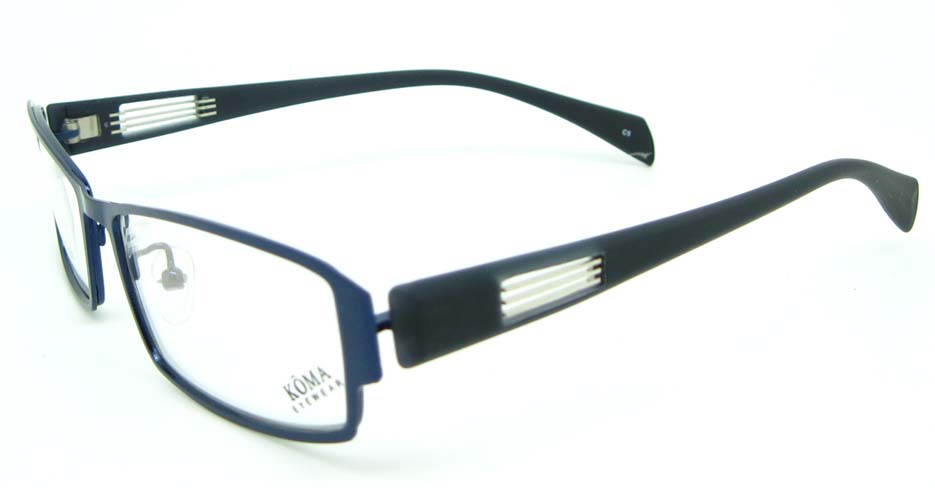blue with black oval blend glasses frame JNY-KM1821-C5