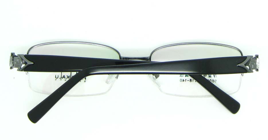 black with grey blend Rectangular glasses frame JNY-FKL9806-Q