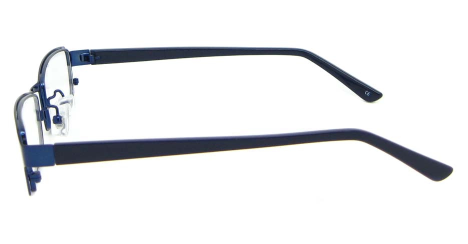 black with blue blend rectangular glasses frame WKY-XDBL6892-L