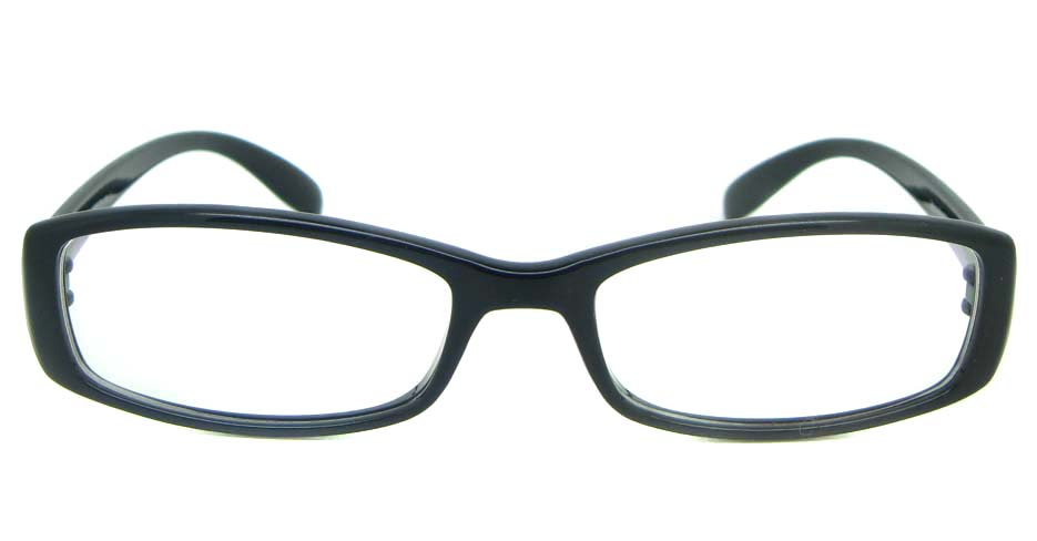 black Acetate Rectangular glasses frame YL-KLD8017-C1