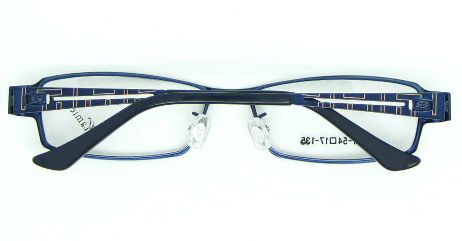 blue Rectangular metal glasses frame JNY-KM8857-L