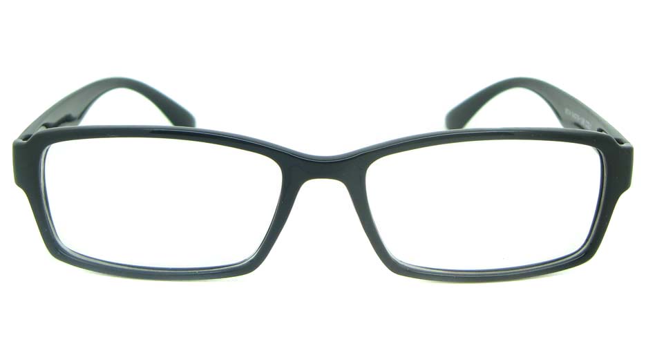 black Rectangular tr90 glasses frame YL-KLD8014-C1