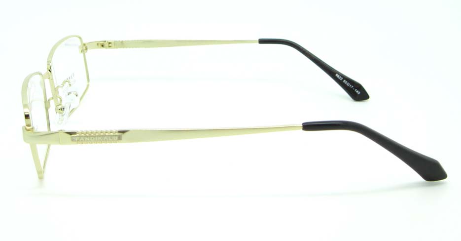 Gold metal Rectangular glasses frame JNY-FKL9822-J