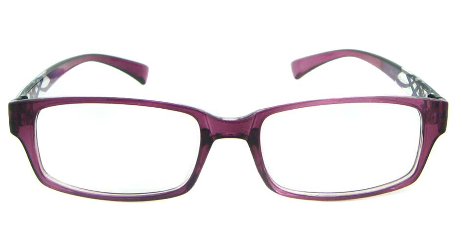 Pink TR90 plastic Rectangular glasses frame  YL-KDL8031-C4