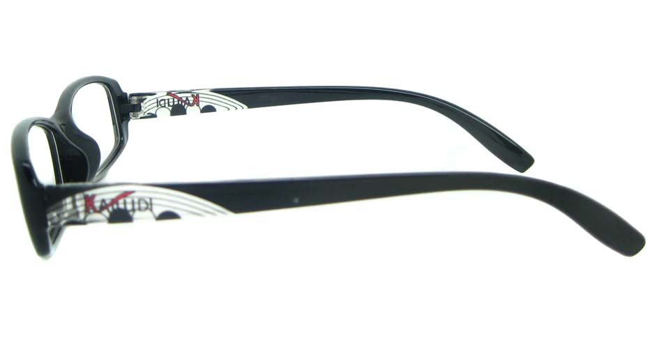 black tr90 Rectangular glasses frame YL-KLD8017-C6