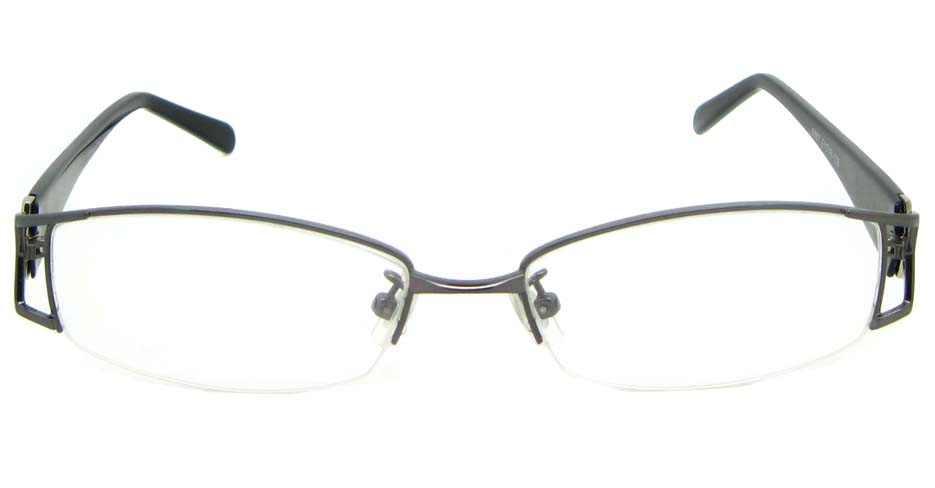 black Rectangular blend glasses frame WKY-XDBL6867-Q
