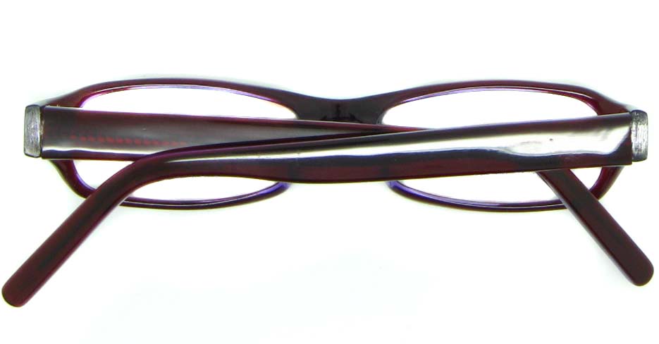 red Rectangular plastic glasses frame JNY-BL6139-C141
