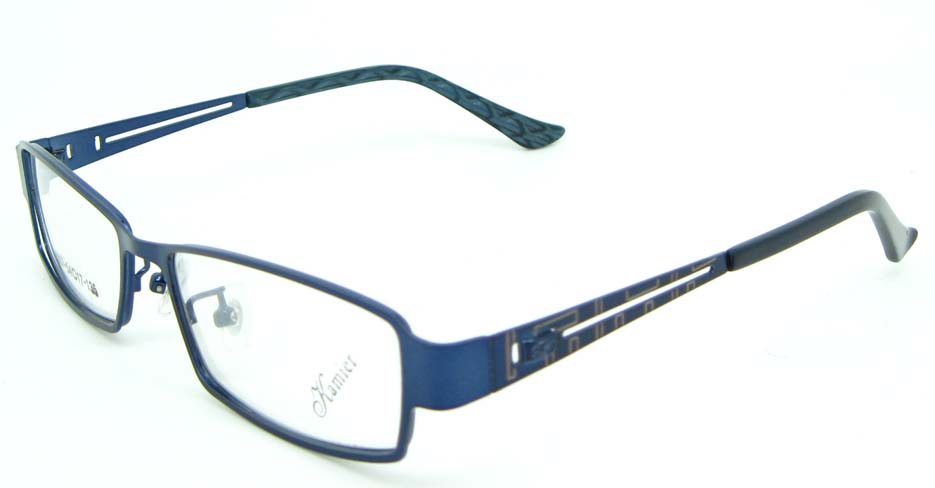 blue Rectangular metal glasses frame JNY-KM8857-L