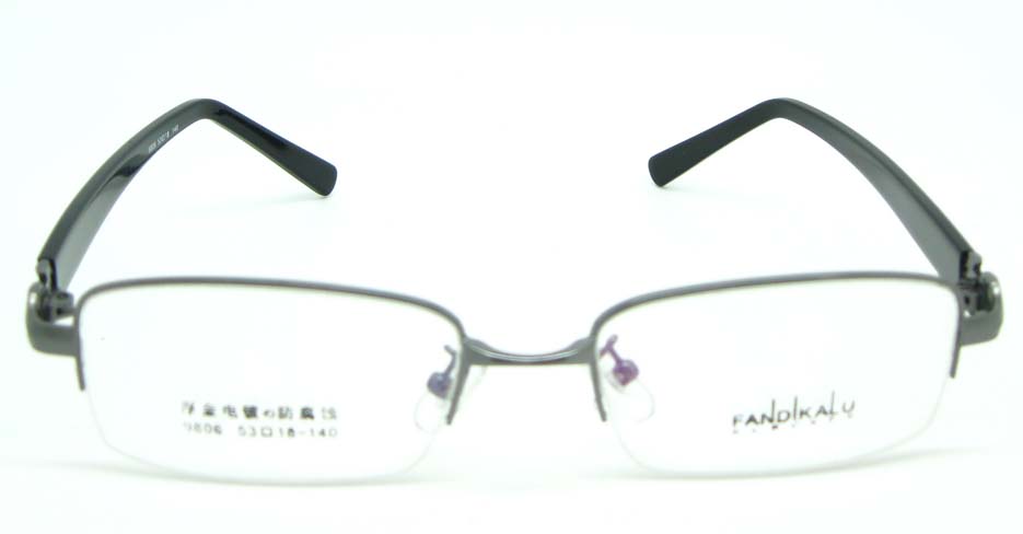 black with grey blend Rectangular glasses frame JNY-FKL9806-Q