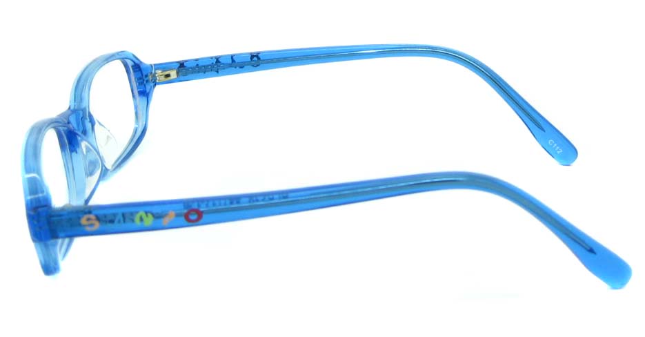 blue plastic rectangular glasses frame  JNY-BL6239-C112