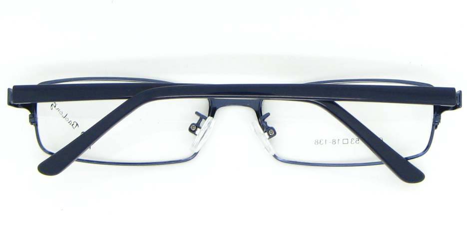 blue blend rectangular glasses frame WKY-XDBL6936-L