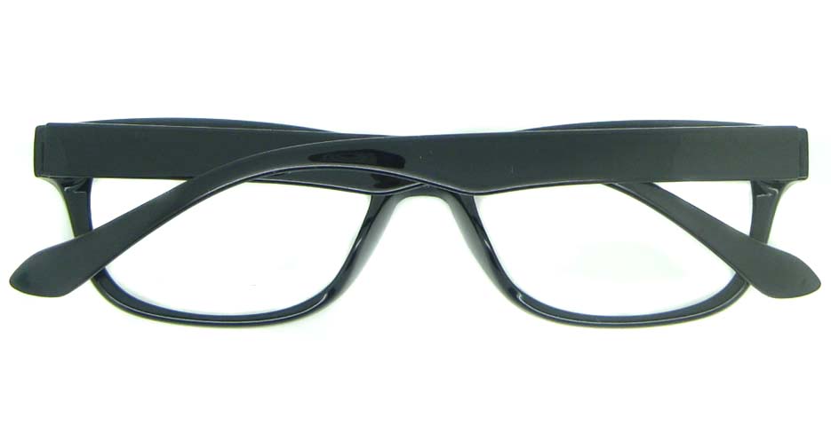 black tr90 oval glasses frame YL-KDL8051-C1