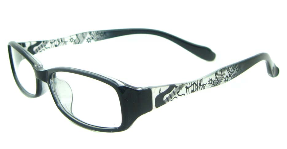 black oval tr90 glasses frame YL-KLD8024-C6
