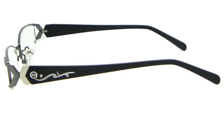 black Rectangular blend glasses frame WKY-XDBL6867-Q