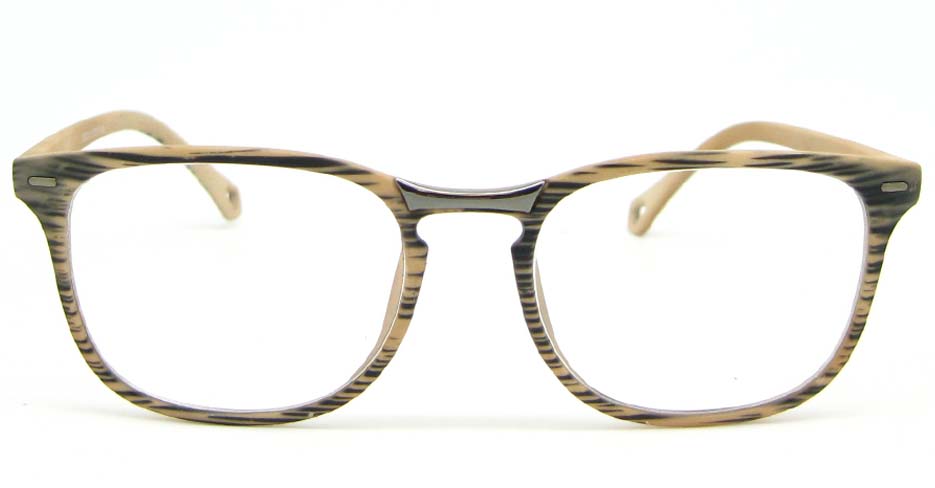 khaki blend Wayfarer  glasses frame WLH-3000-C6