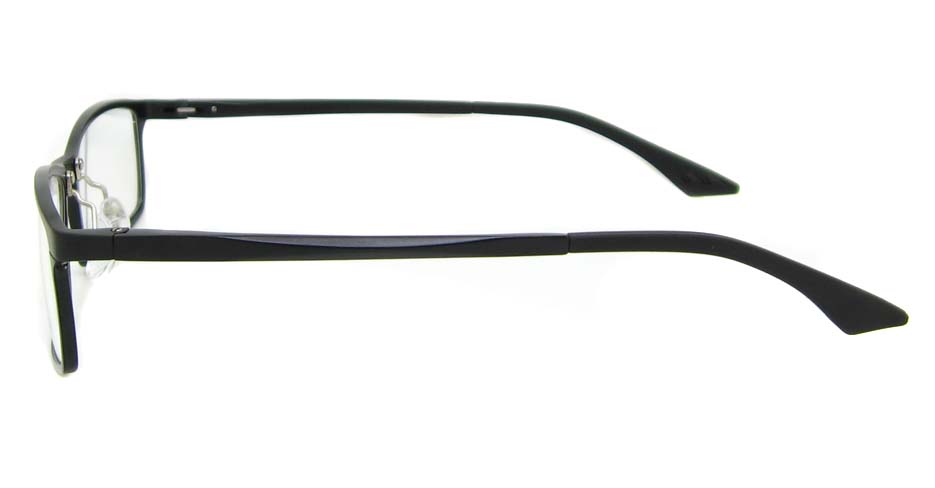 Al Mg alloy black rectangular glasses frame LVDN-GX209-C01
