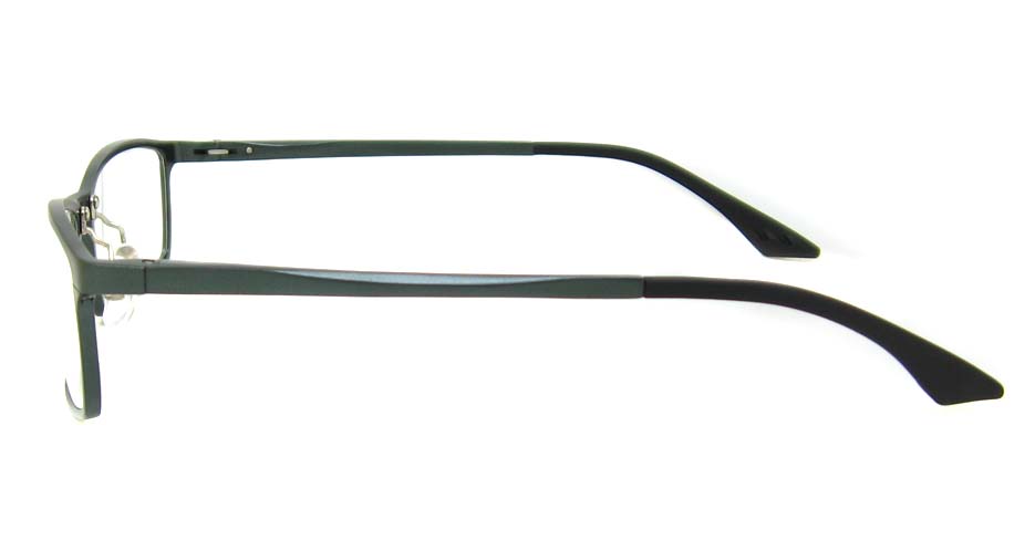 Al Mg alloy grey rectangular glasses frame LVDN-GX209-C02