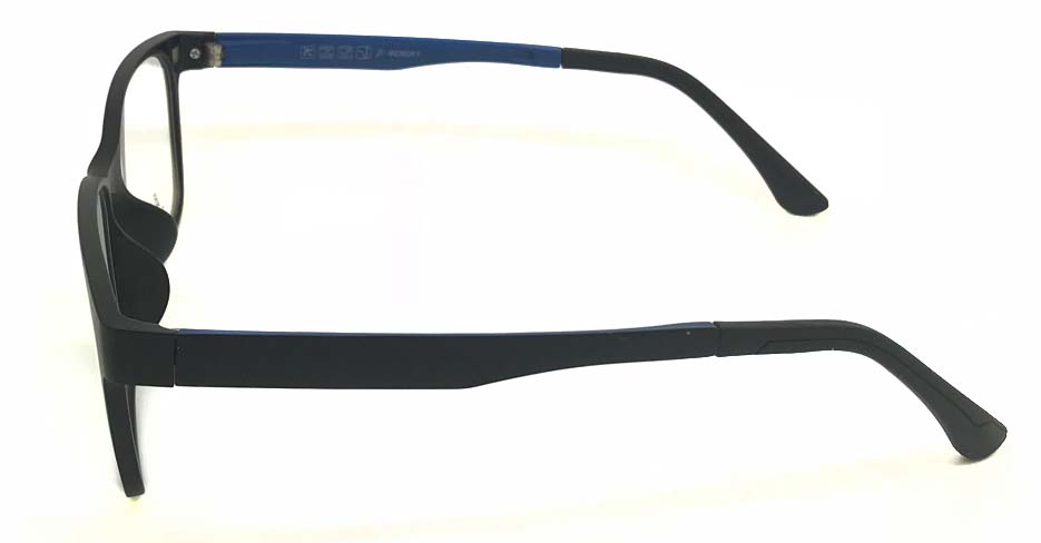 Black  with Blue TR90  Polarized Magentic sunglasses FMH-TJ015-C3