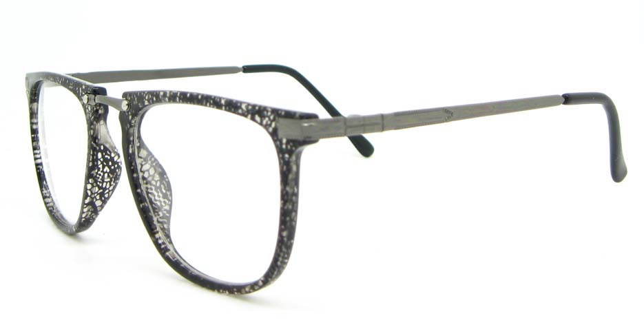 black Wayfarer blend glasses frame WLH-5025-C2