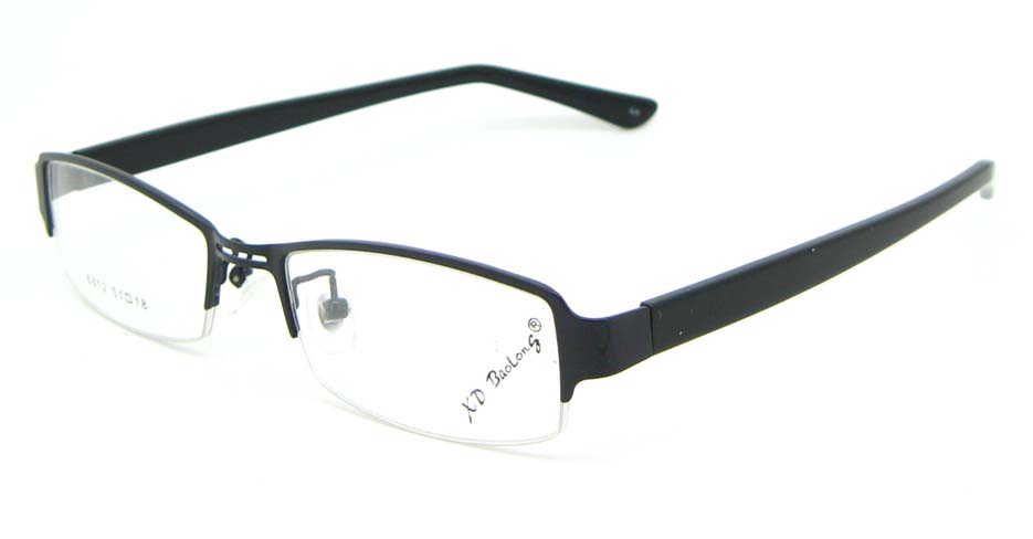 black blend rectangular glasses frame  WKY-XDBL6812-HS