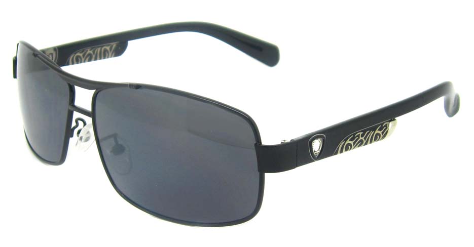 black blend rectangular glasses frame YW-DH801-HS